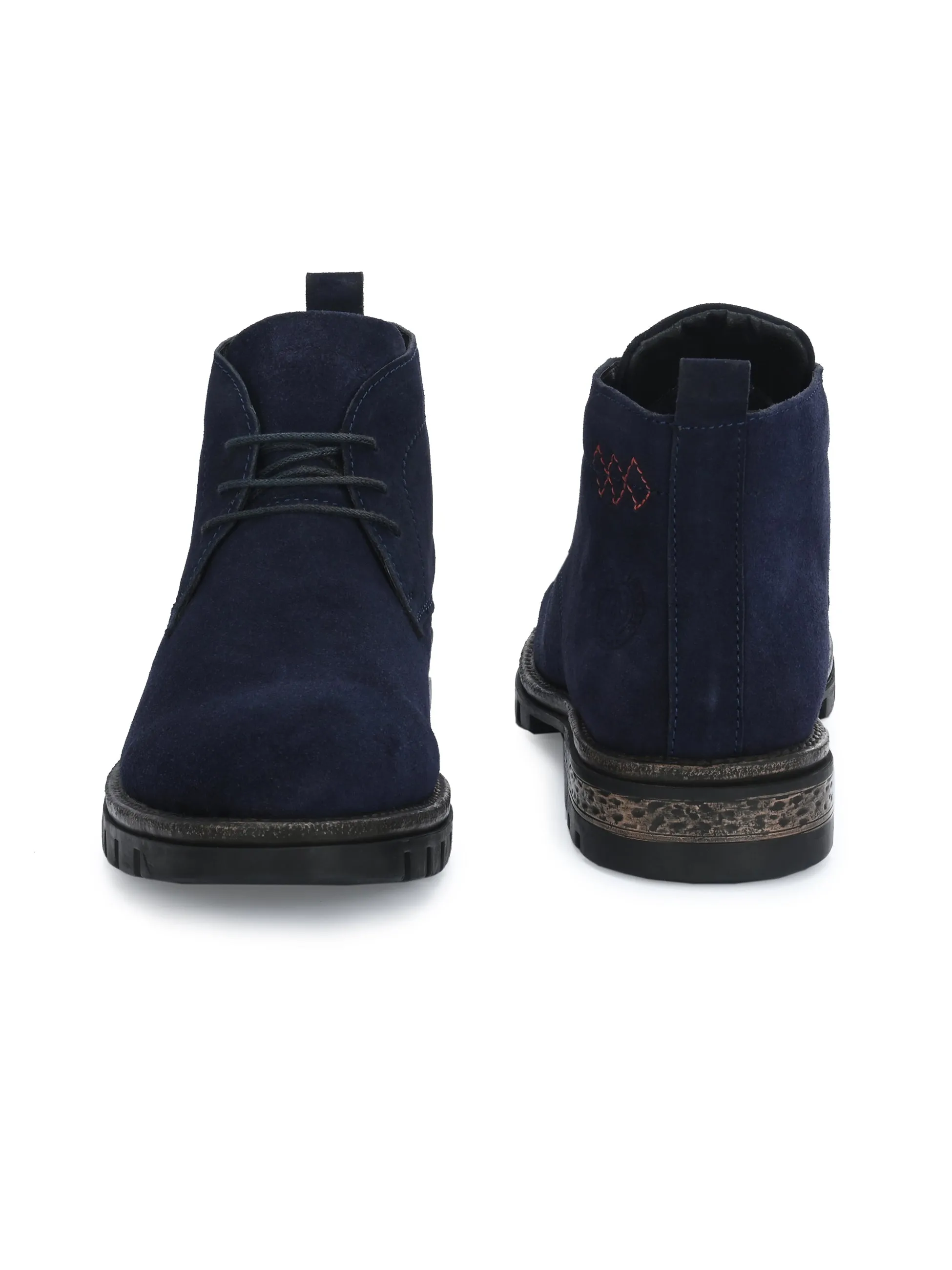 Navy Chukka Boots