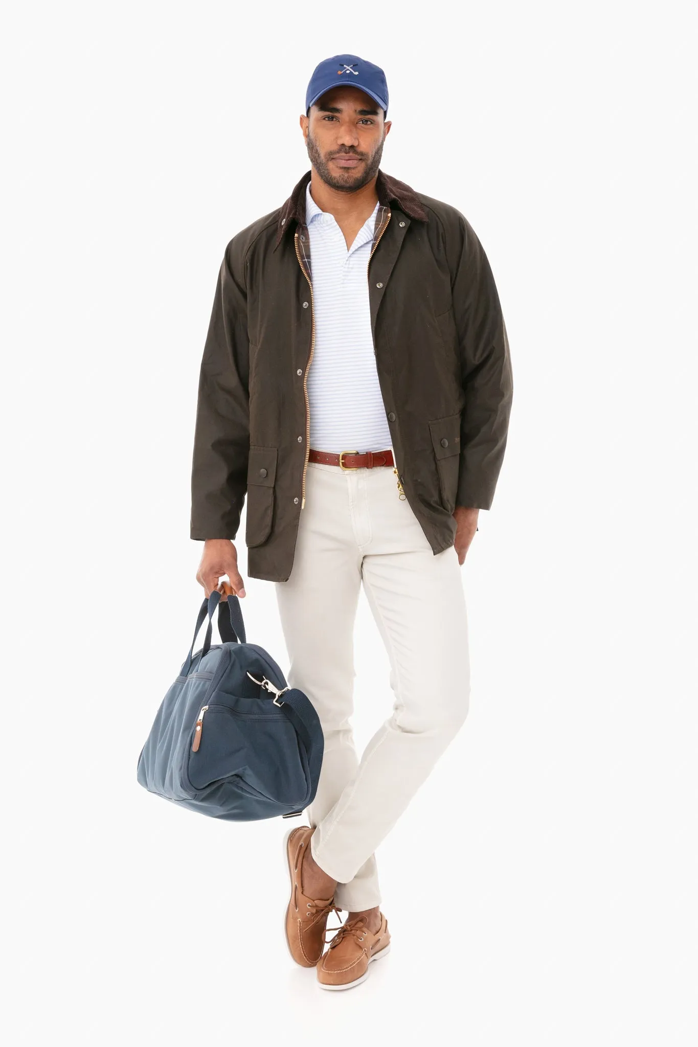 Navy Garment Weekender Duffel