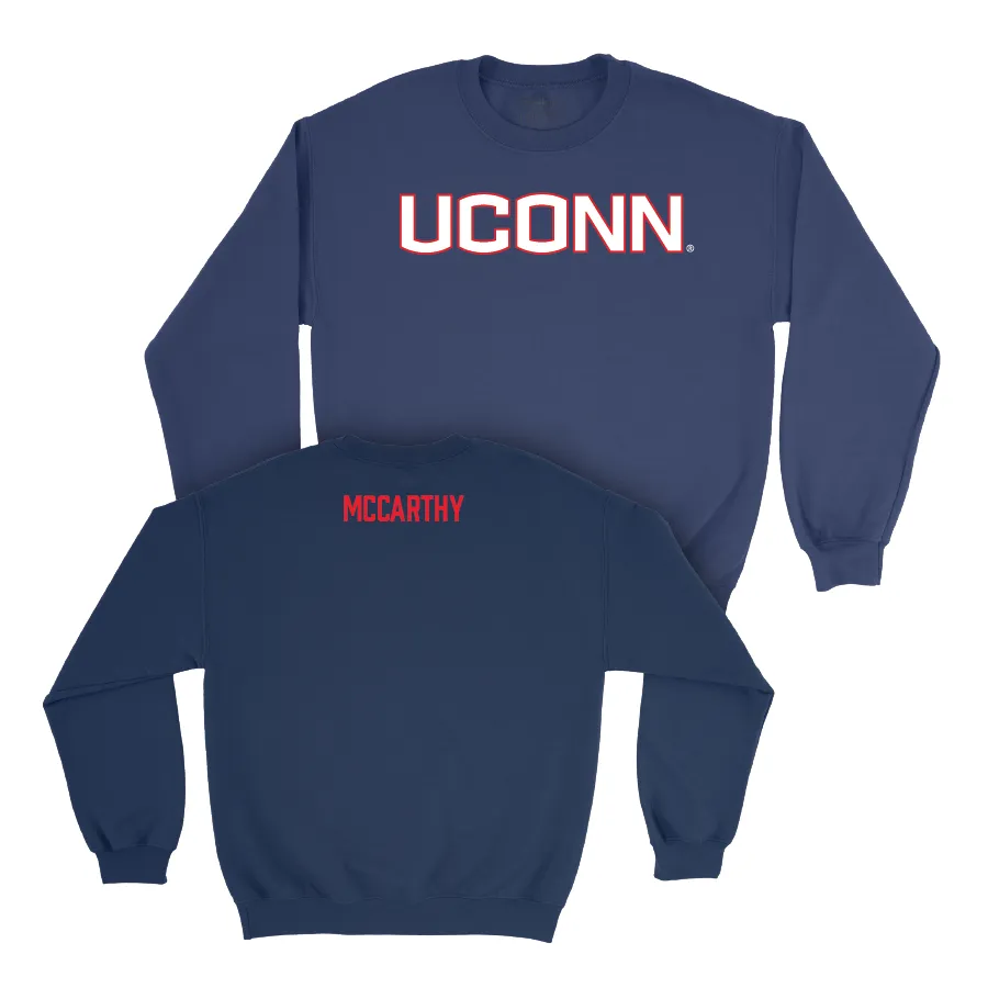 Navy Women's Track & Field UConn Crewneck - Ally McCarthy