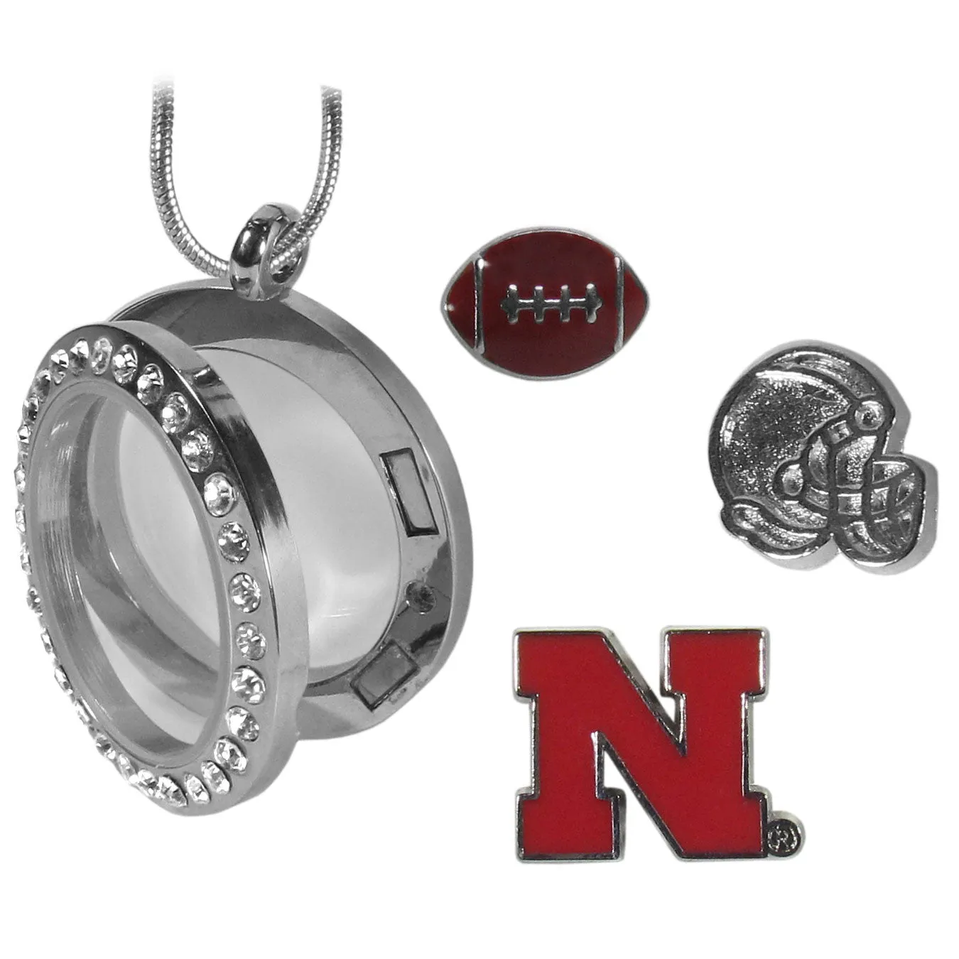 Nebraska Cornhuskers Locket Necklace