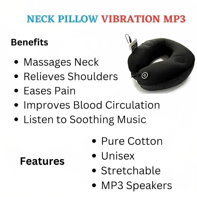 Neck Pillow Vibration MP3