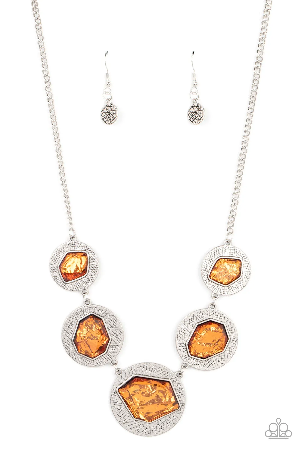 Necklaces Raw Charisma - Orange N2231