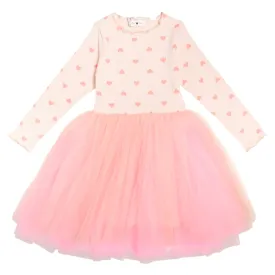 NEON HEART TUTU DRESS