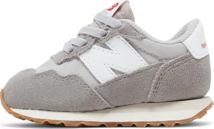 New Balance 237 Bungee Toddler 'Marblehead' Sneakers, Gray