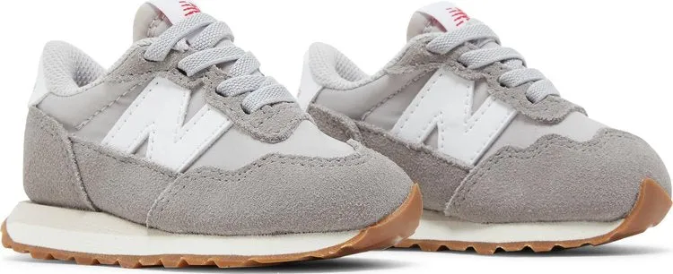 New Balance 237 Bungee Toddler 'Marblehead' Sneakers, Gray