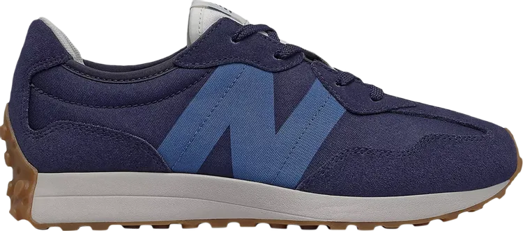 New Balance 327 Big Kid 'Pigment Oxygen Blue' Sneakers, blue