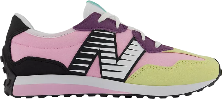 New Balance 327 Big Kid 'Pink Lemonade Haze' Sneakers, Pink