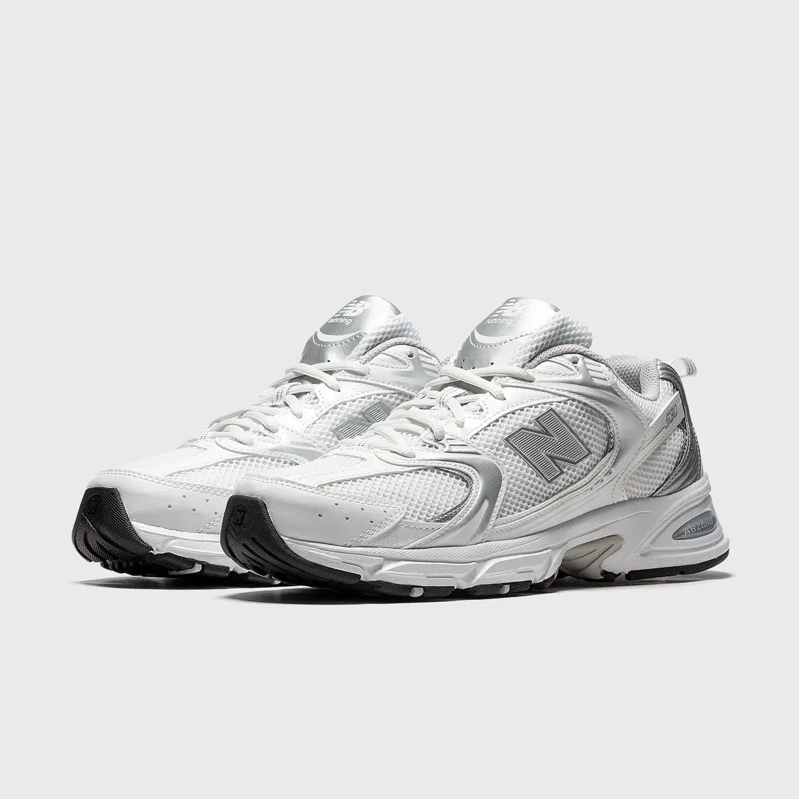 New Balance 530 White Silver Metallic