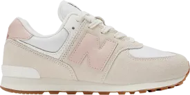 New Balance 574 Big Kid 'Moonbeam Pink Sand' Sneakers, Pink