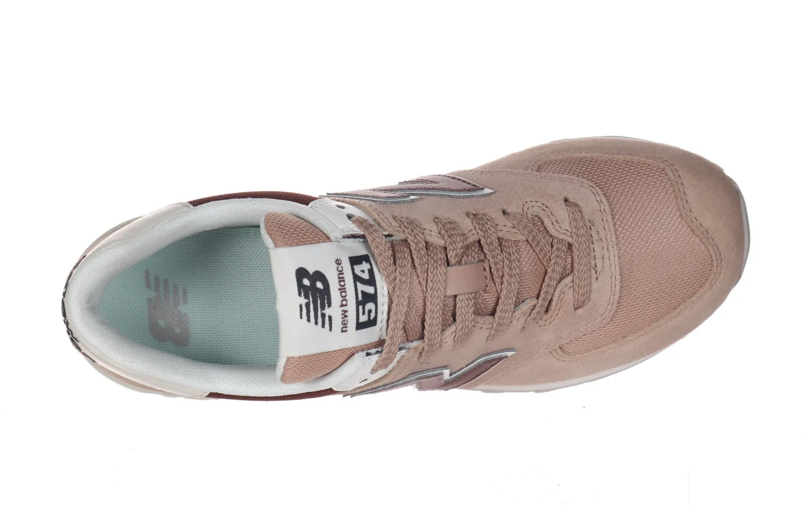 NEW BALANCE 574 BROWN WOMEN'S