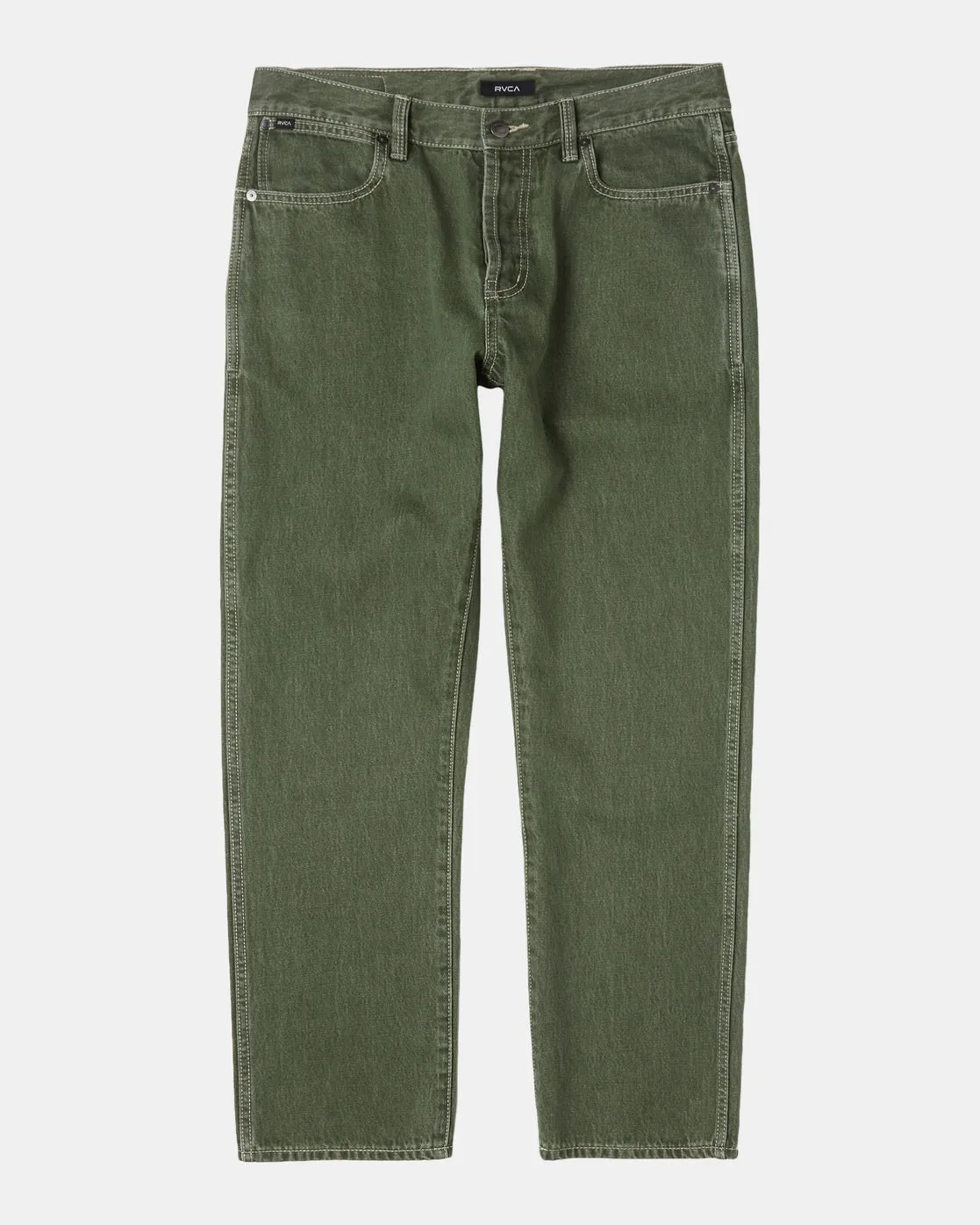 New Dawn Straight Fit Denim Jeans - Cactus