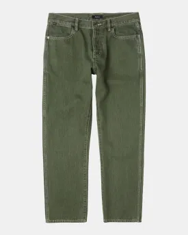 New Dawn Straight Fit Denim Jeans - Cactus