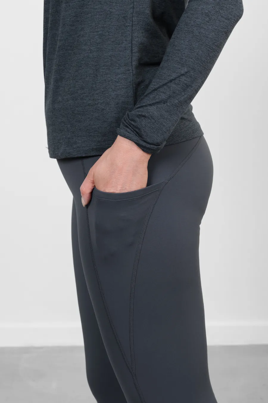 NEW DESIGN Thermal Winter Leggings - Charcoal