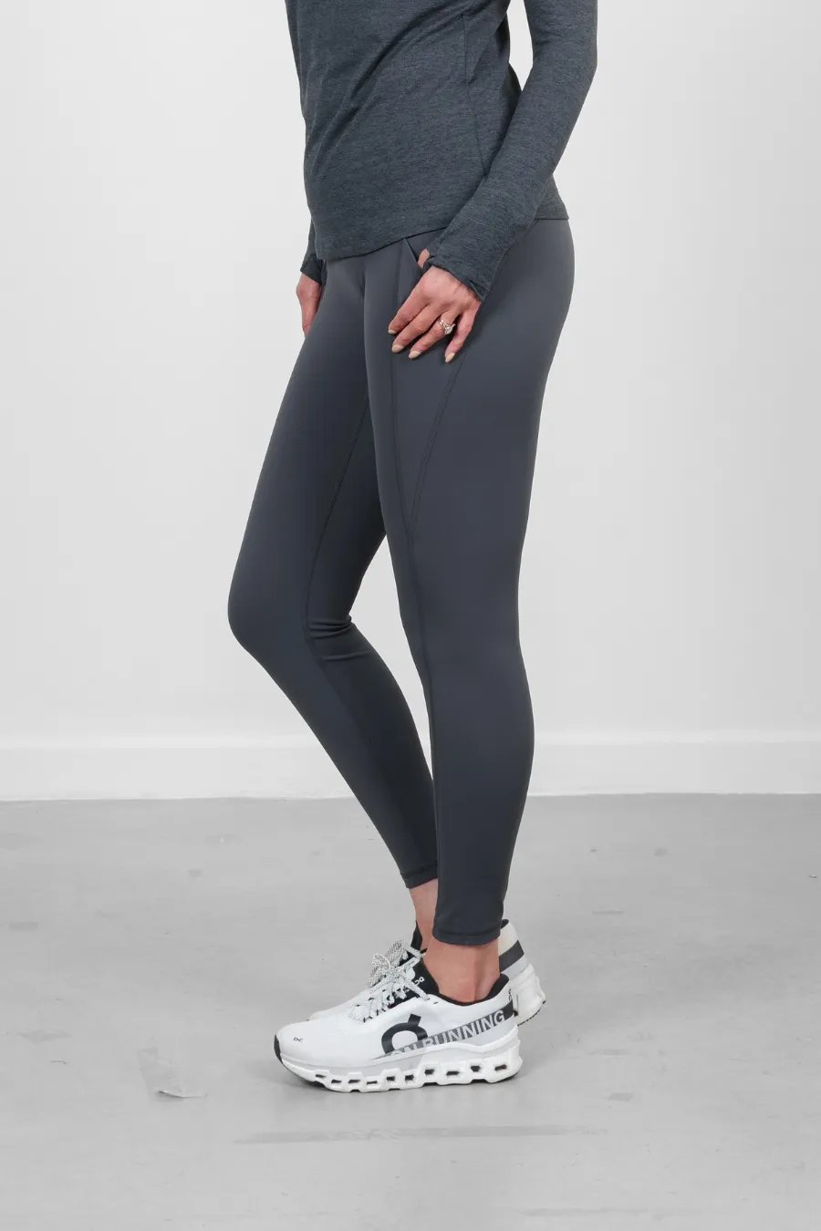 NEW DESIGN Thermal Winter Leggings - Charcoal