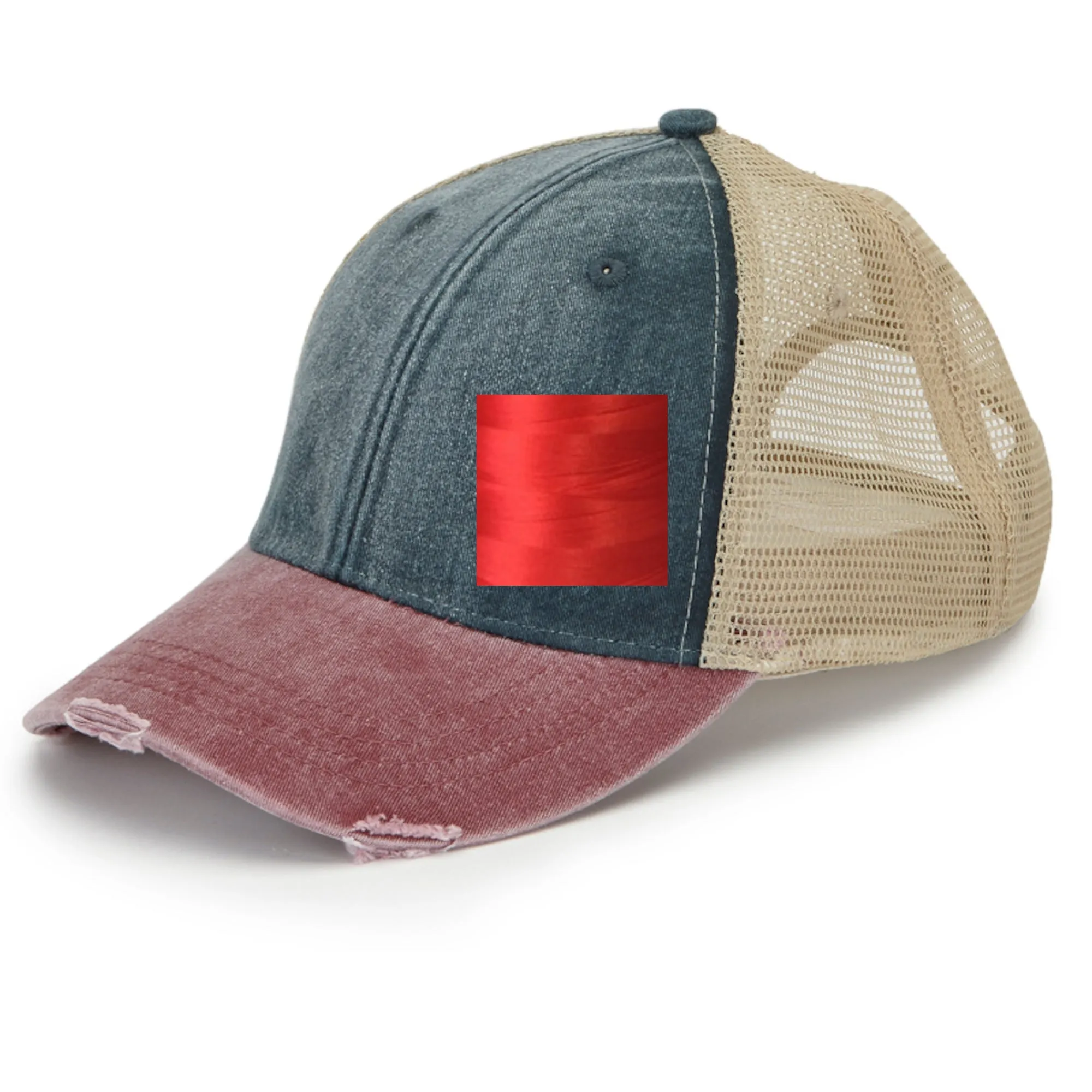 New Jersey Hat | Distressed Snapback Trucker | state cap | many color choices