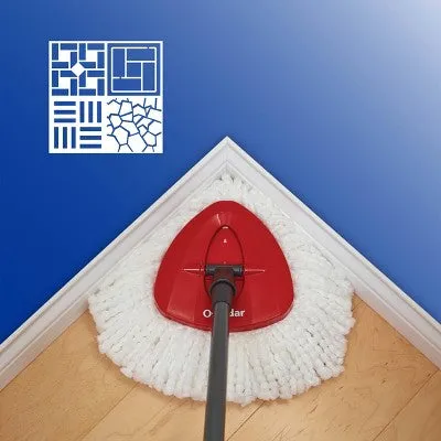 New - O-Cedar EasyWring Spin Mop and Bucket System