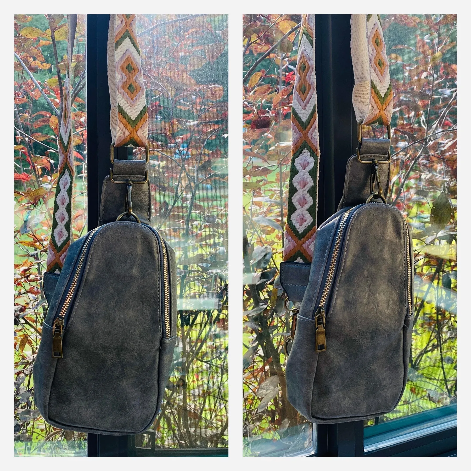 *NEW Sling Crossbody - Grey