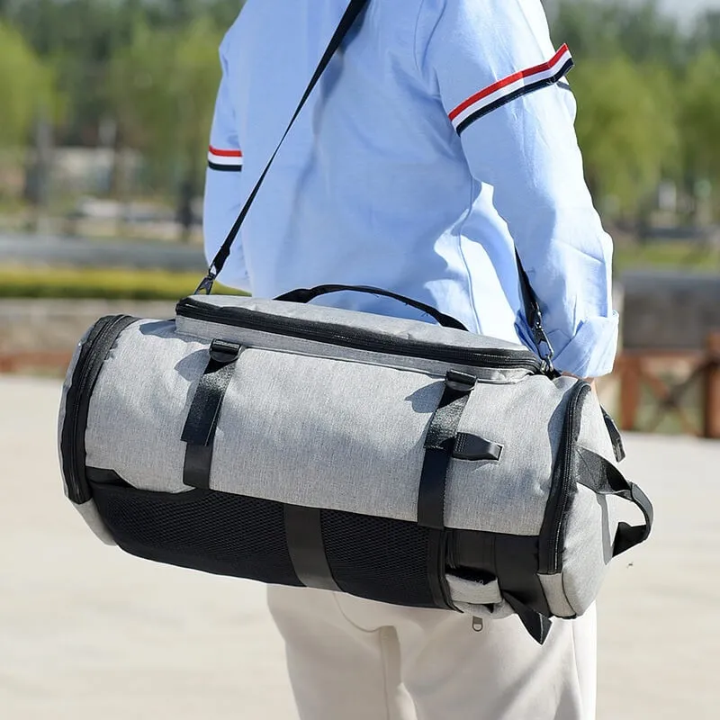 new style fashion large capacity outdoor traveling practical canvas backpack