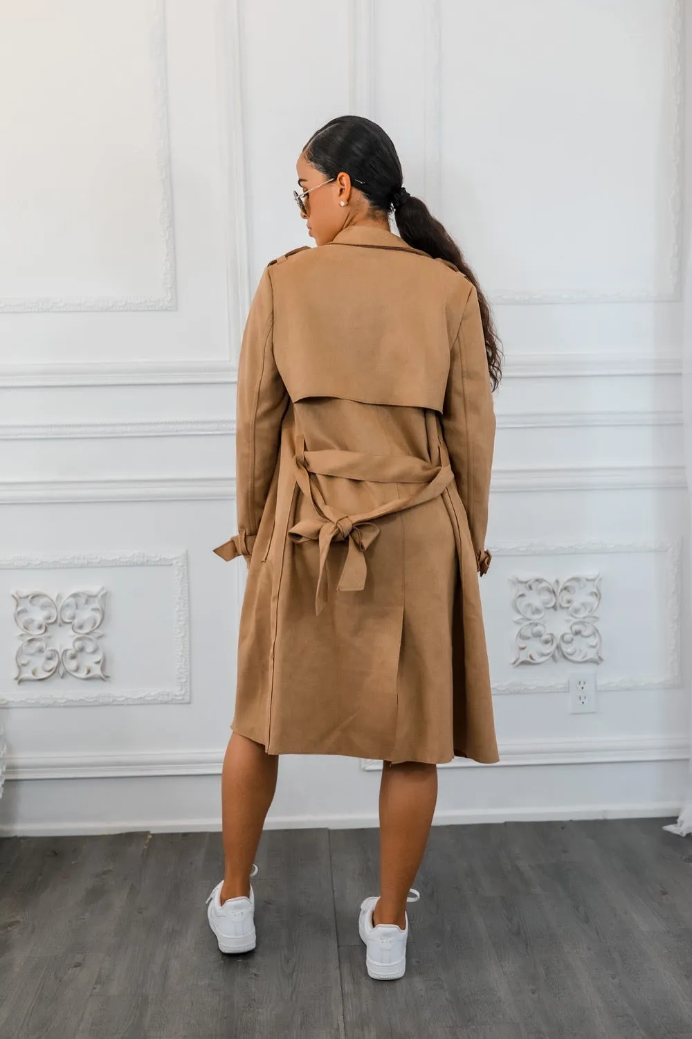 New York New York Trench Coat