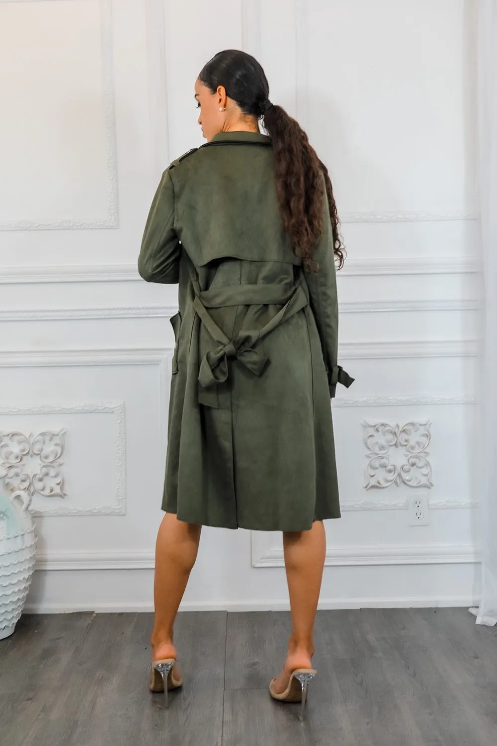 New York New York Trench Coat