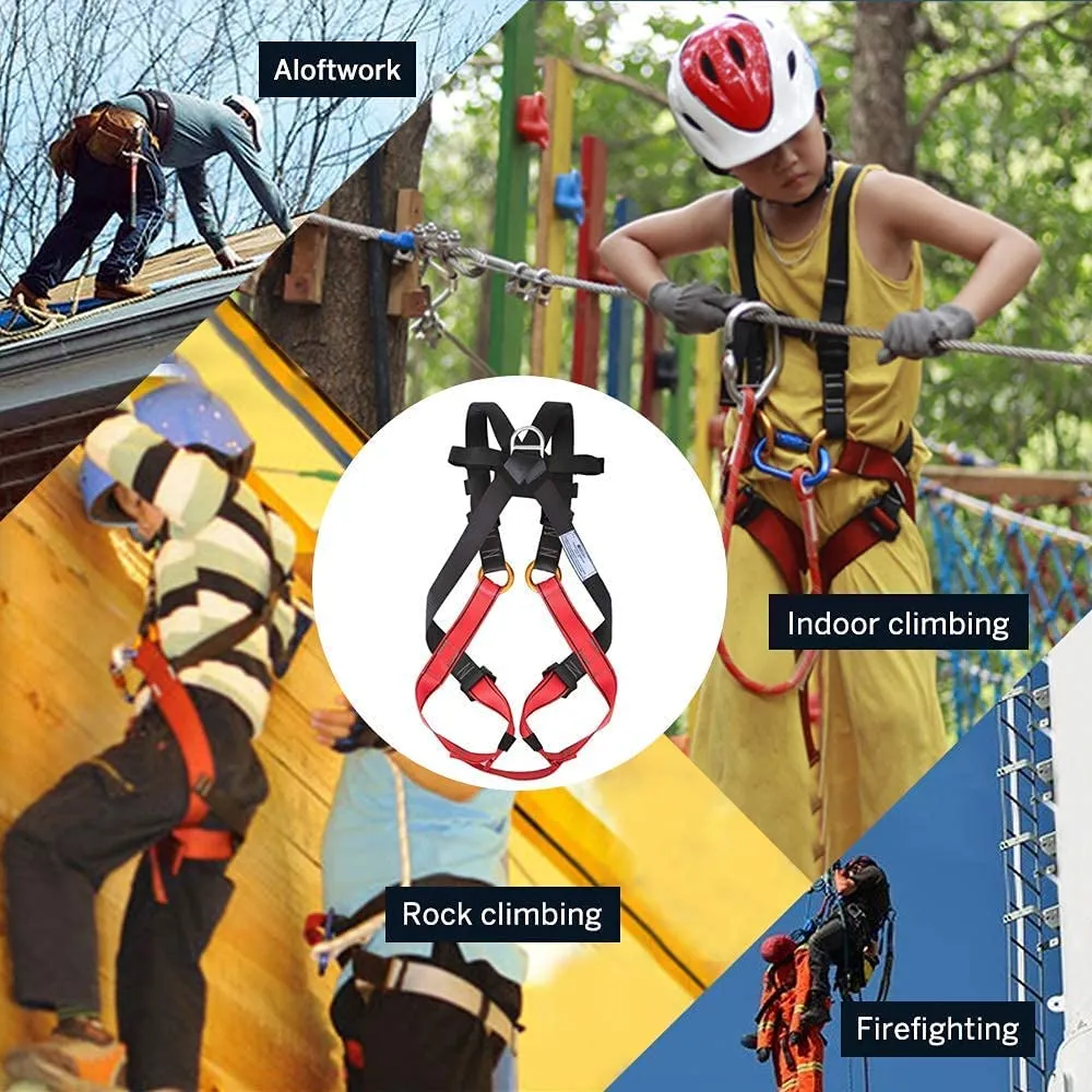 NewDoar  Adjustable Thickness Climbing Harness Full Body