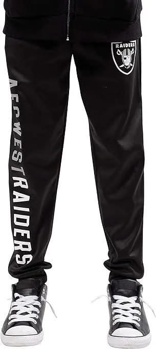 NFL Official Youth Super Soft Game Day Jogger Sweatpants|Las Vegas Raiders