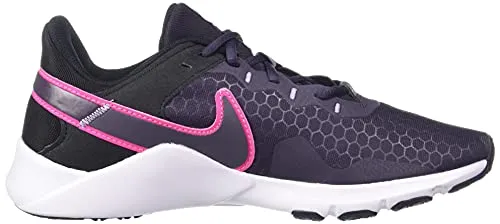 Nike Legend Essential 2 Women's Athletic Shoe, Black/Hyper Pink/Cave Purple/Lilac, 8