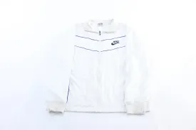 Nike Logo Blue & White Zip Up Jacket