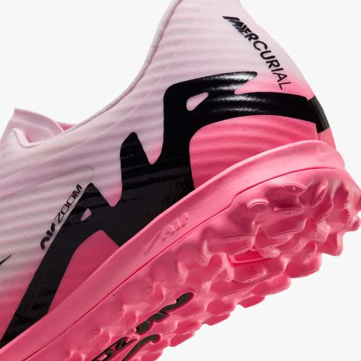 Nike Mercurial Vapor 15 Academy TF Turf Soccer Shoes - Pink Foam/Black