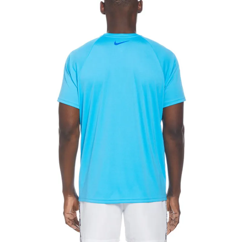 Nike - Sketch Short Sleeve Hydroguard (Blue Lightning)