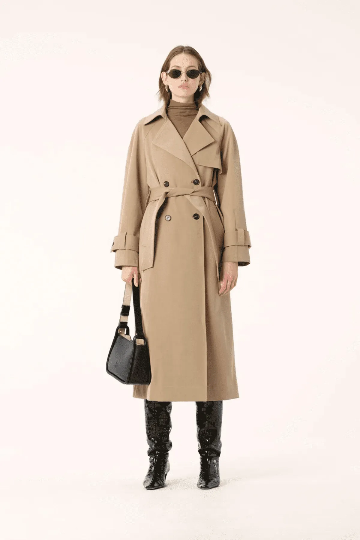 NIKKO TRENCH CARAMEL