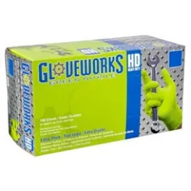 Nitrile Gloves, Heavy-Duty, Green, Medium, 100-Ct.