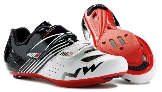 NORTHWAVE TORPEDO JUNIOR WHITE/BLACK/RED