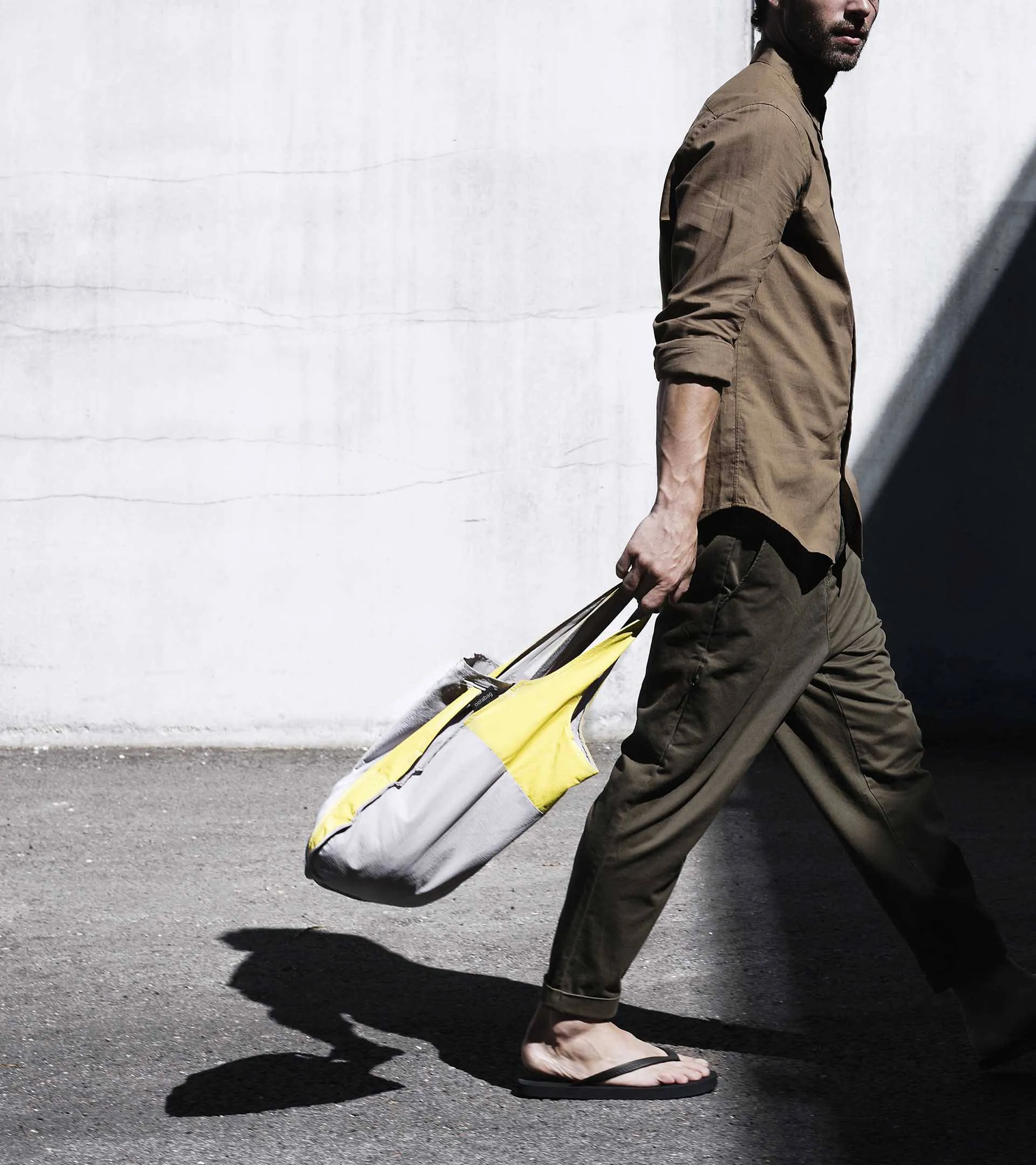 Notabag - Rucksack / Tasche - Yellow Grey