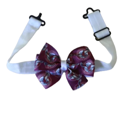 NRL Manly Sea Eagles Bella Adjustable Bow Tie