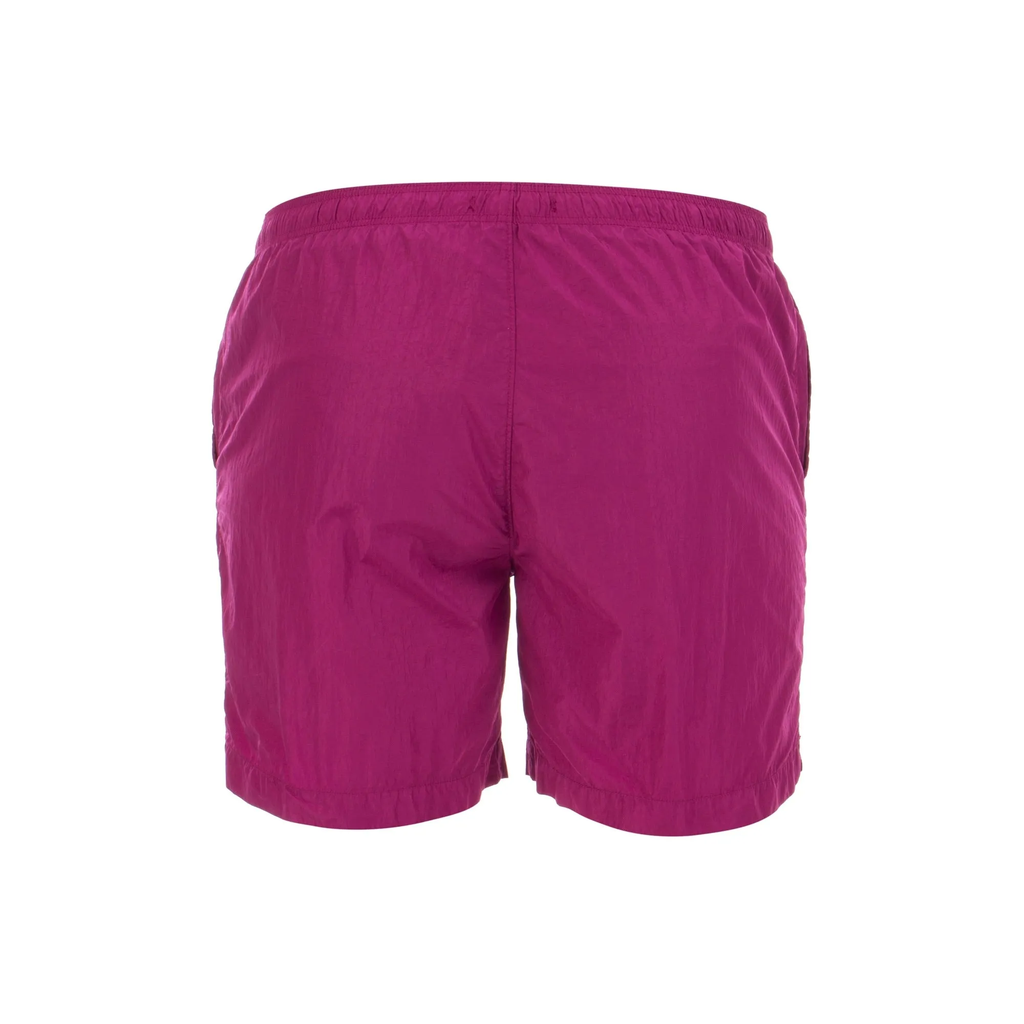 Nylon Patch Logo Swim Shorts