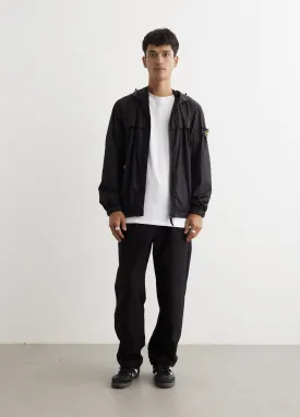 Nylon Rep Hooded Jacket