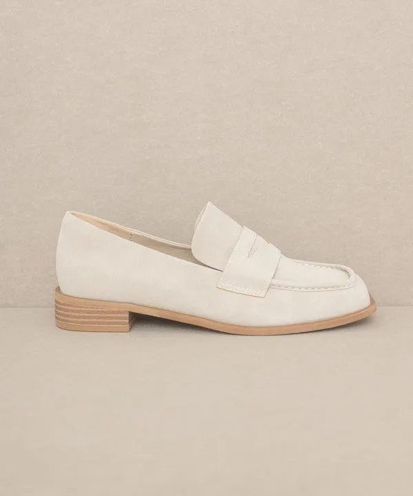 OASIS SOCIETY June - Square Toe Penny Loafers - Online Exclusive