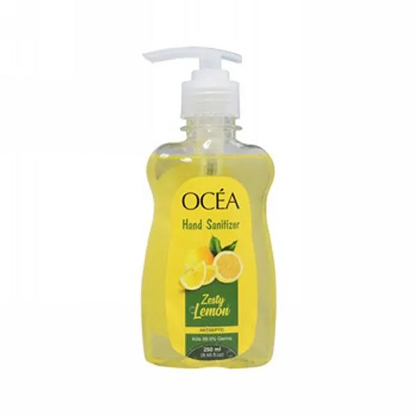 OCEA HAND SANITIZER ZESTY LEMON 250ML