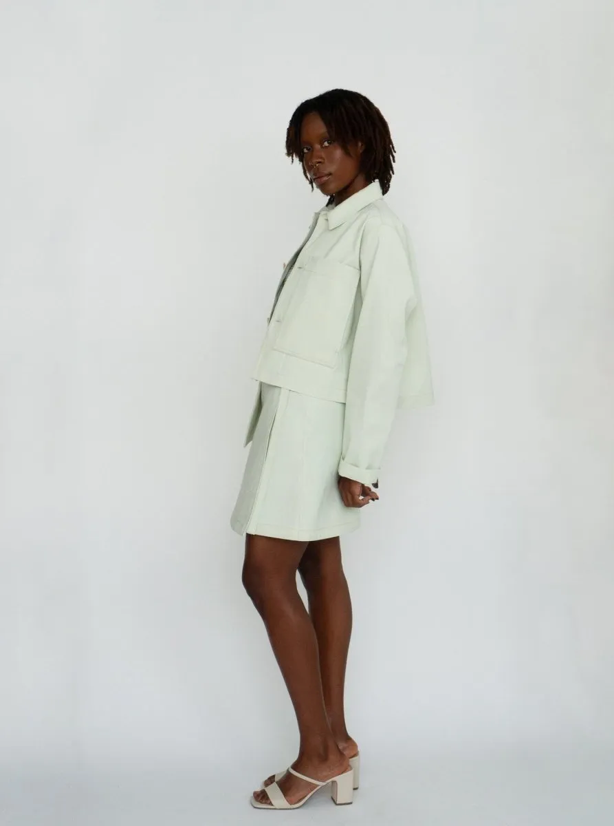 Odeyalo Segreta Jacket - Pale Green (Online Exclusive)