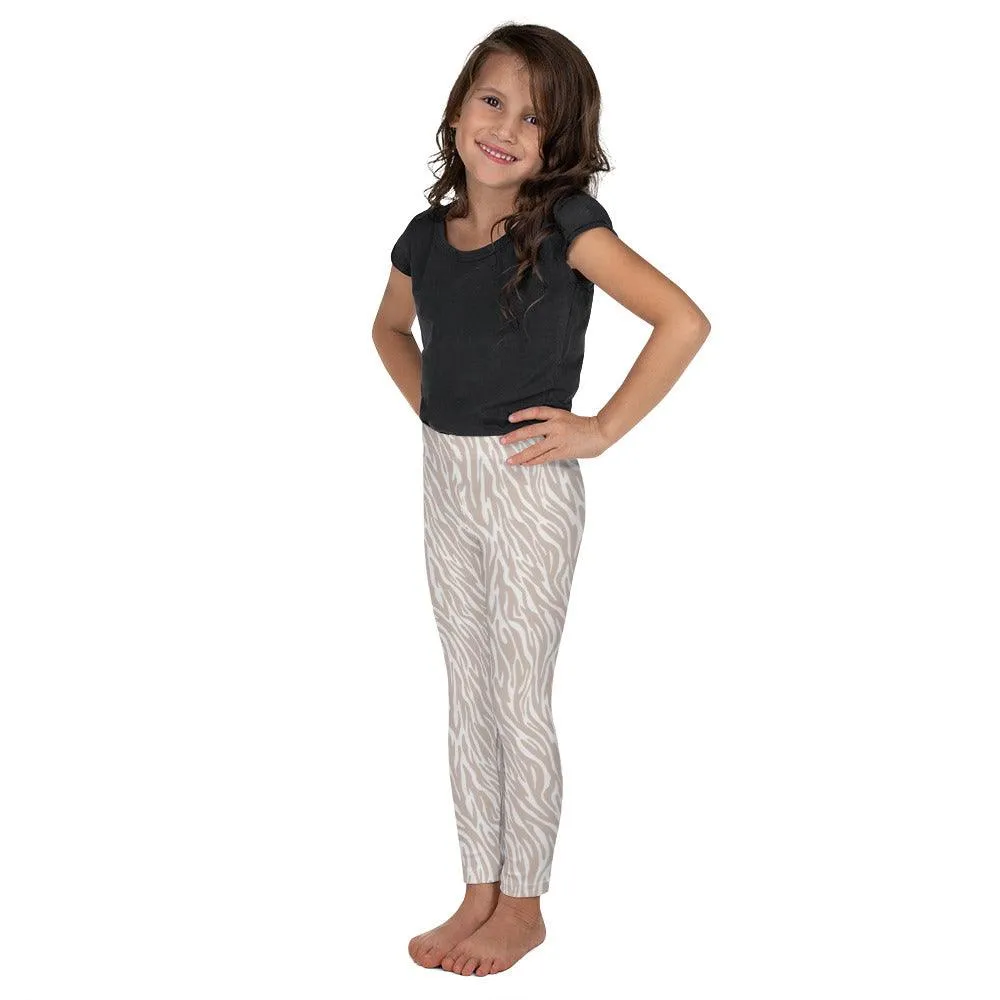 Off-White Animal Print Kid's Leggings