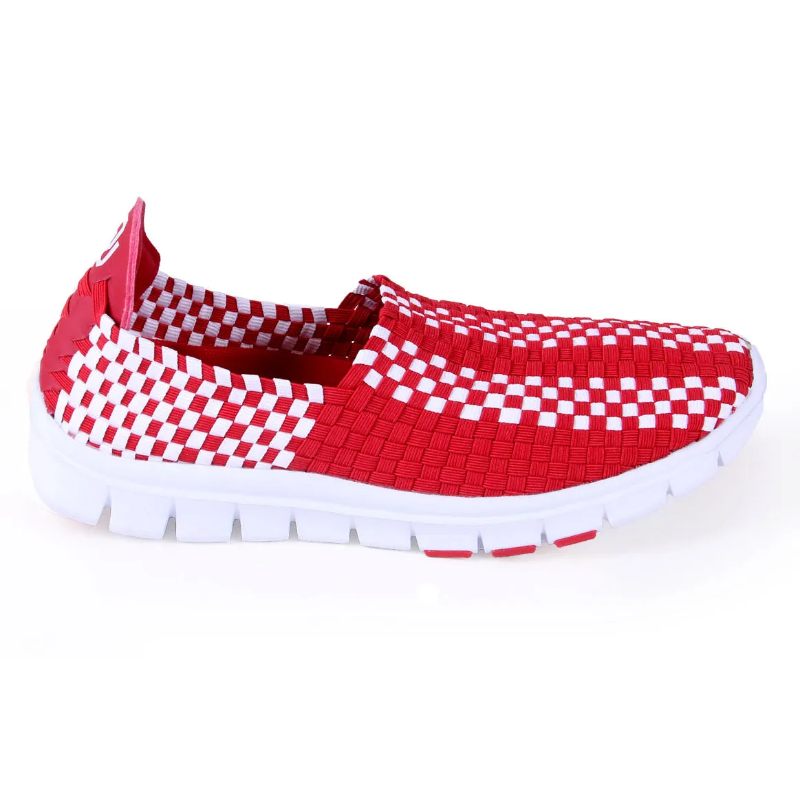 Oklahoma Sooners Woven Colors Comfy Slip On Shoes