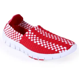 Oklahoma Sooners Woven Colors Comfy Slip On Shoes