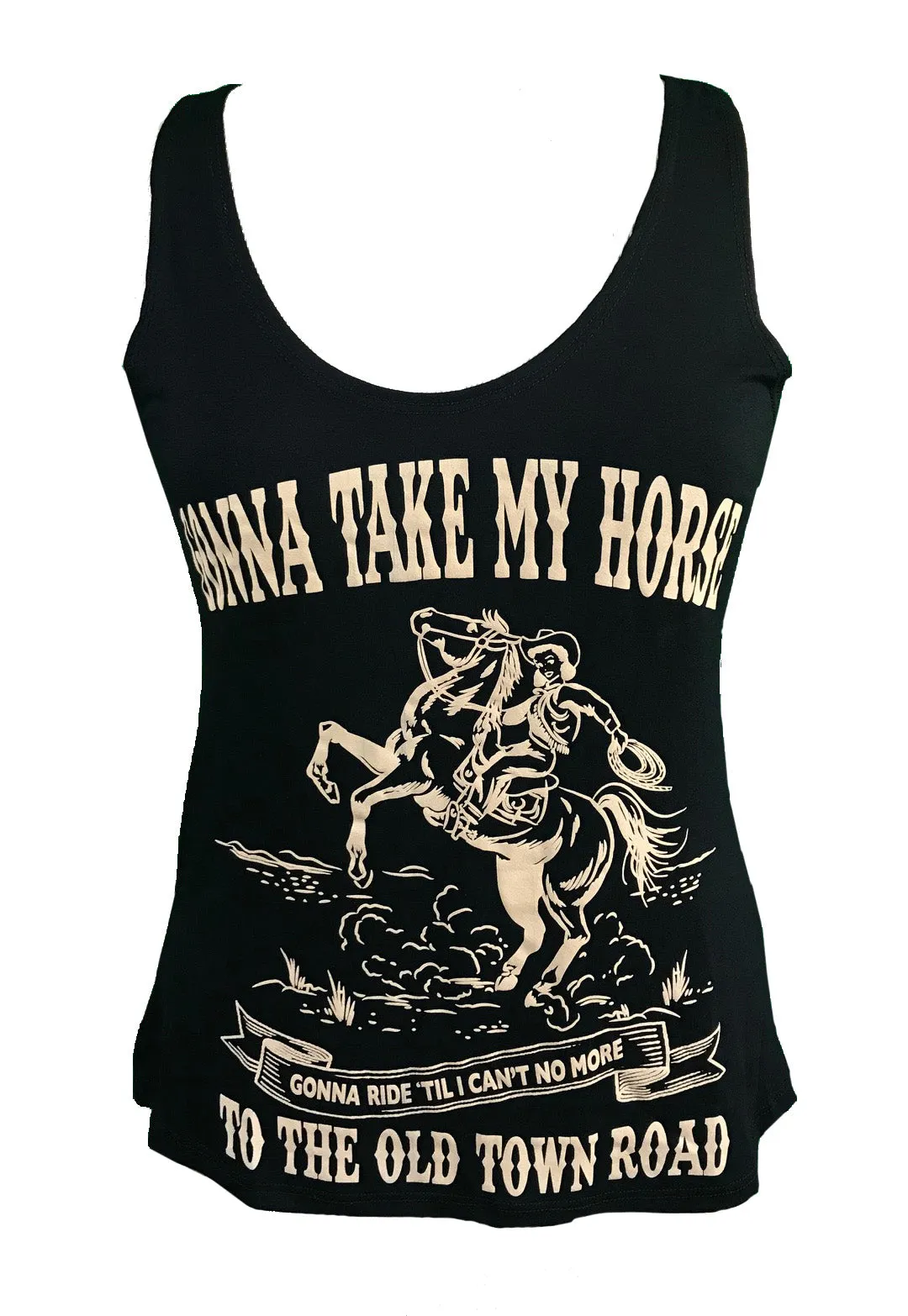 OLD TOWN ROAD RACERBACK TANK TOP