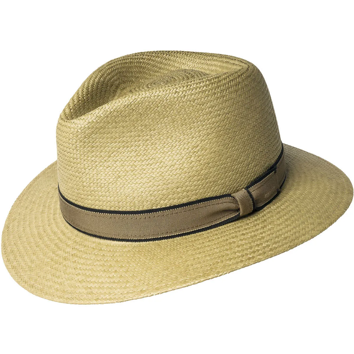 Old-World Genuine Panama Fedora Hat Straw