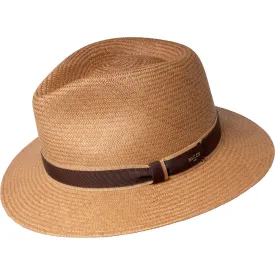 Old-World Genuine Panama Fedora Hat Straw