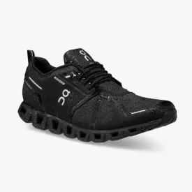 On Womens Cloud 5 Waterproof Shoes - All Black