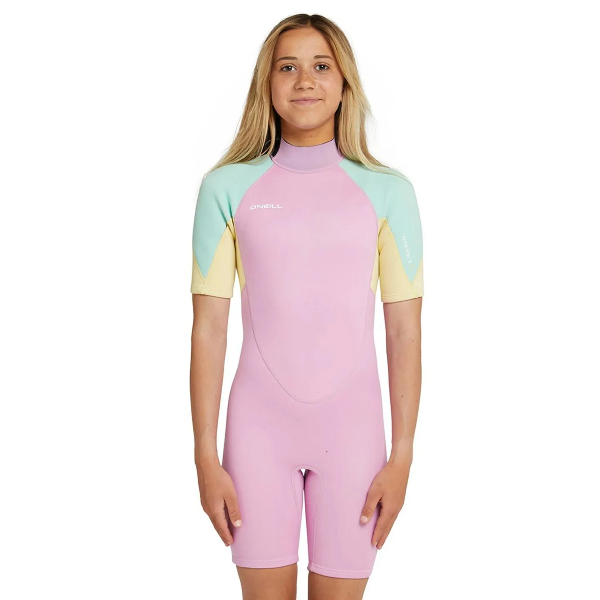 O'Neill Girls Reactor 2mm Spring Suit Short Sleeve Wetsuit