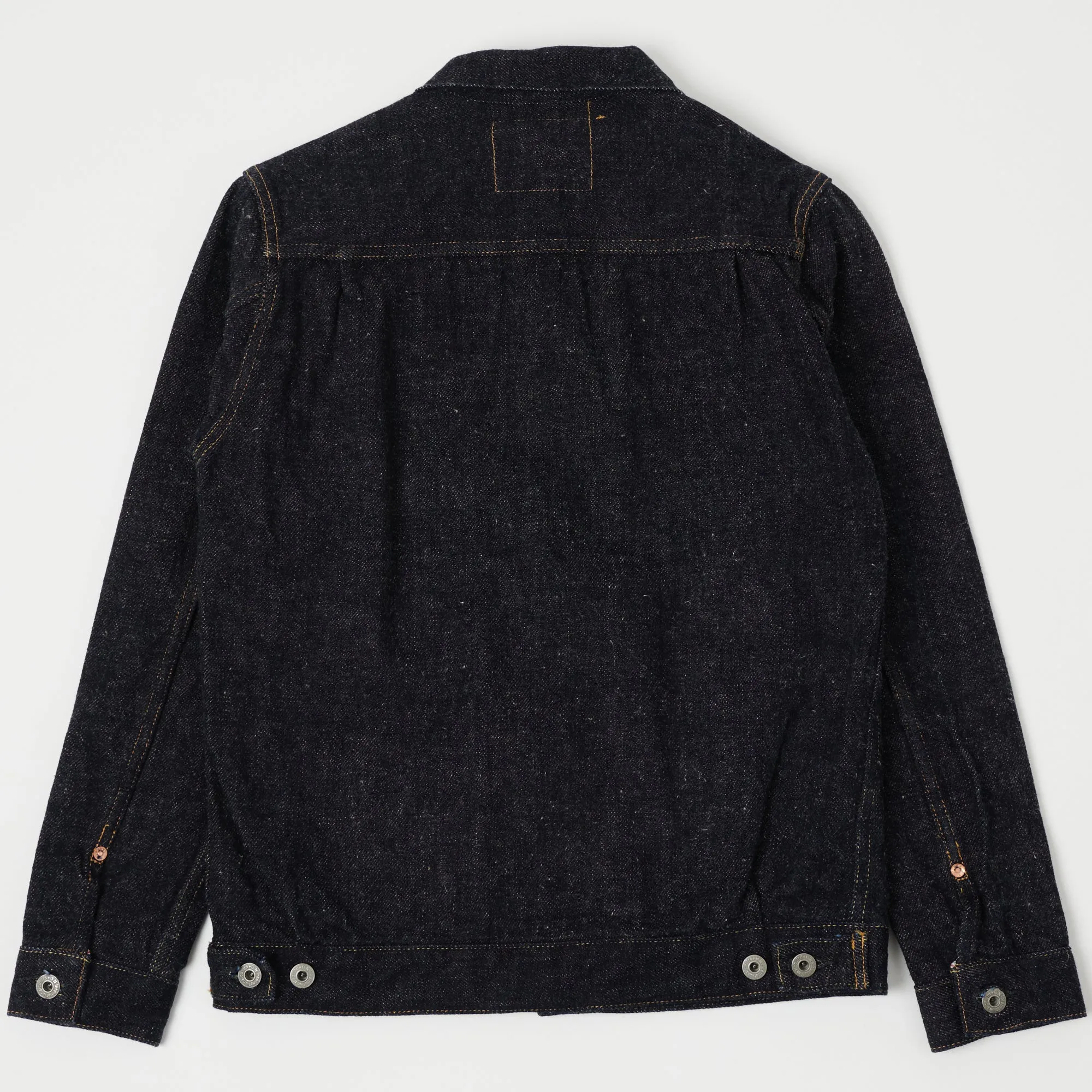 ONI 02516P-DIZR 'Deep Indigo Secret Denim' 20oz. Type II Denim Jacket - Rinsed