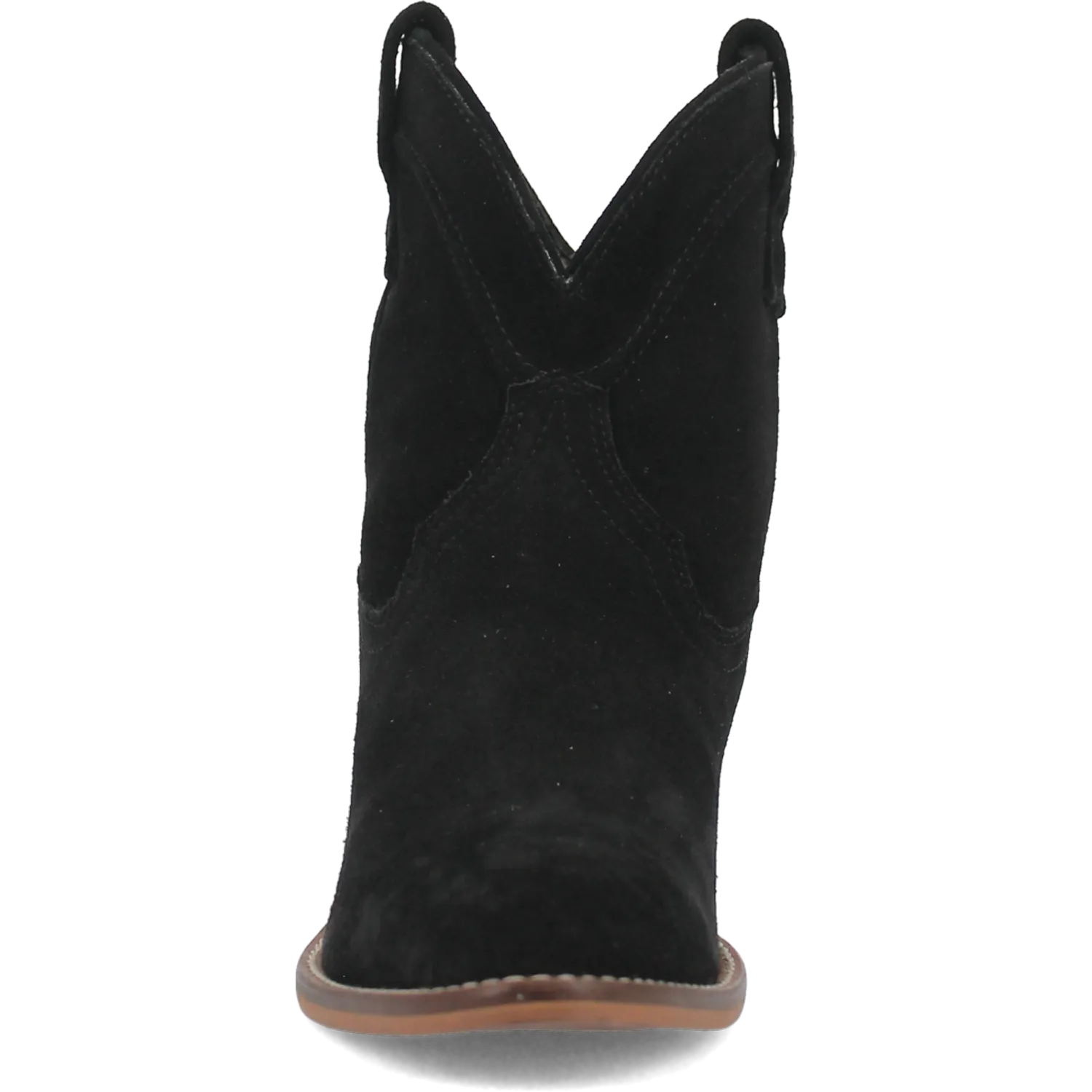 Online Exclusive | Dingo | Tumbleweed Suede Leather Bootie in Black **PREORDER